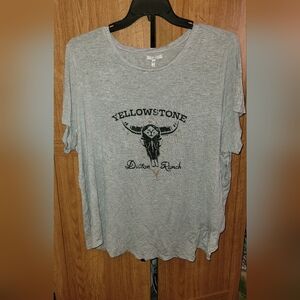 Maurices 2xl Yellowstone Dutton ranch blouse (small flaw)